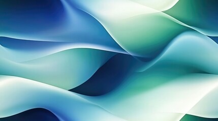 Obraz premium A vibrant abstract gradient background featuring rich blue green and white hues perfect for modern and elegant designs digital art and creative projects requiring a sophisticated touch