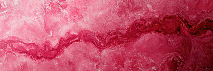 Pink marbleized background with copy space