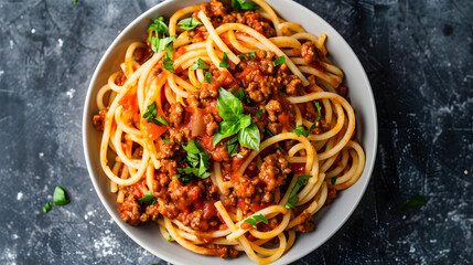 Spaghetti Bolognese Crystal Clear Environment