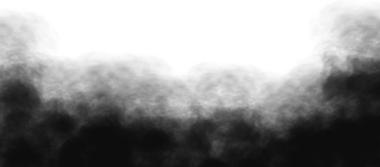Realistic dark black smoke isolated on transparent white background. Floating dark fog effect. Black smoke clouds, dirty toxic fog, fume or smoke. Magic steam explosion. PNG smoke
