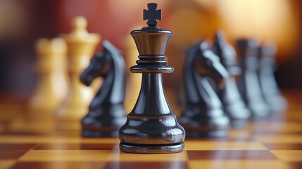 Business leaders and chess players alike strategize for success.