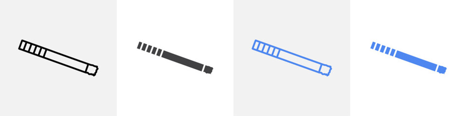 ciggarate icon vector set use for web ui or app