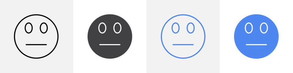 no reaction emoji vector set use for web ui or app