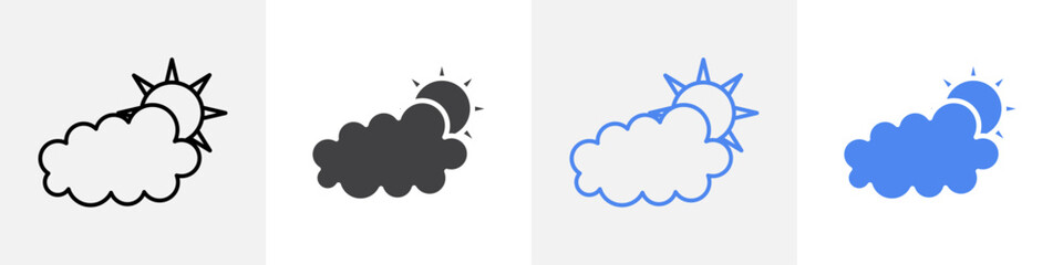 weather icon vector set use for web ui or app