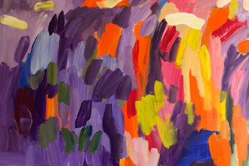 Detail of the Painting as a Background
