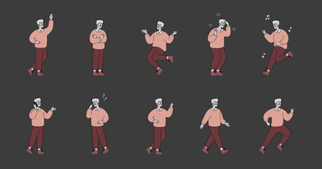 Business People. Flat Vector Illustration