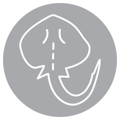 Marine Life Icon Logo