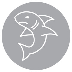 Marine Life Icon Logo