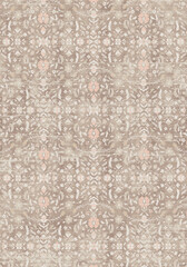 floral pattern design rug mat texture 