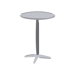 sleek metal table cartoon. durable contemporary, minimalist decor, home office sleek metal table sign. isolated symbol vector illustration