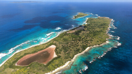 Petite-Terre Islands, Guadeloupe, Lesser Antilles, Caribbean.