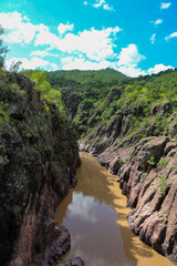 Papigochi River Canyon next to Huápoca