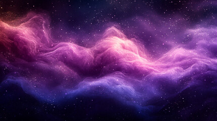 Fototapeta premium Abstract Grainy Noisy Background with Purple Light and Dark Tones