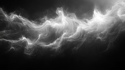 Abstract Dark Grainy Gradient Background with Noise Texture