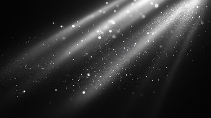 Abstract Black and White Noise Texture Grainy Background