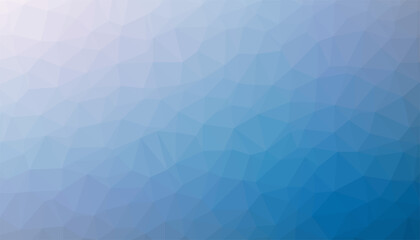 Light blue triangulated background texture vector