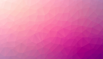 Fototapeta premium Pink triangulated background texture vector