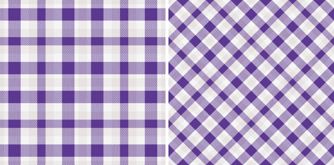 Pattern plaid tartan of vector textile background with a check fabric seamless texture.