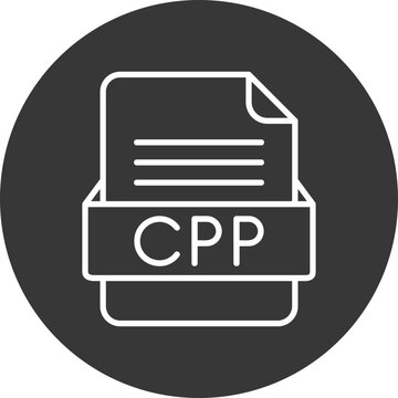 CPP File Format Vector Icon Design