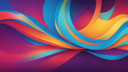 Abstract Bright Background Illustration