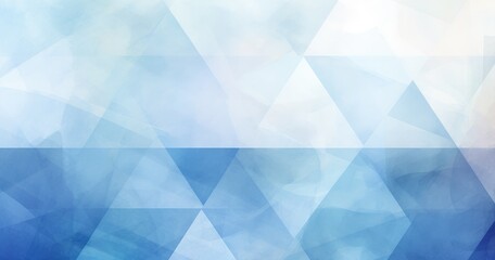 Fototapeta premium A soft, abstract background featuring shades of blue and geometric shapes, ideal for digital designs and presentations.