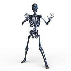 骸骨　3DCGレンダリング