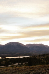 Sunset on Lake Dillon