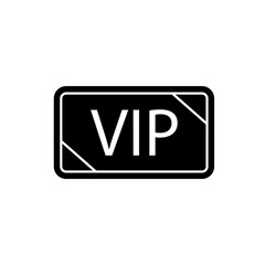 VIP card icon,Modern vector illustration