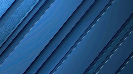 Obraz premium A textured abstract design featuring diagonal blue stripes, creating a modern and sleek visual effect.
