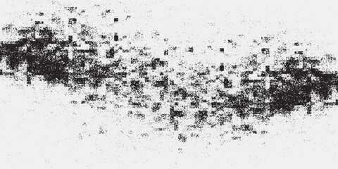 Dotwork abstract background, black grain texture, Abstract stipple sand effect, gradient backdrop from dots
