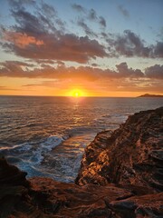 Obraz premium West Side Oahu Sunset