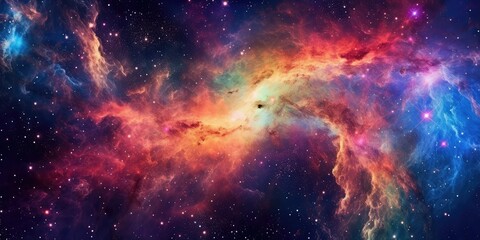 Fototapeta premium Cosmic clouds in space