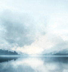 Fototapeta premium clouds over the sea