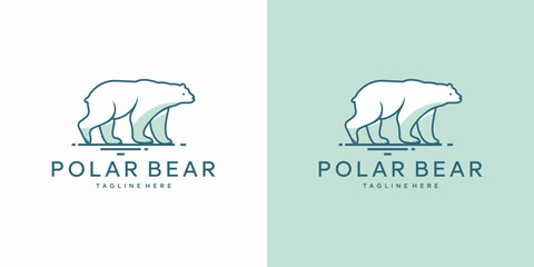 Polar Bear Logo Vector Stock ...