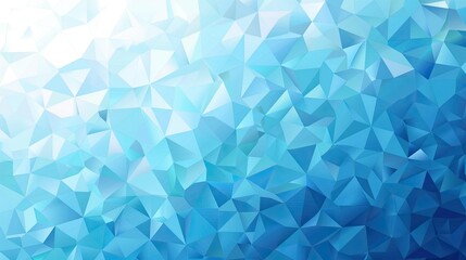 Fototapeta premium A vibrant abstract background featuring a blend of blue geometric shapes, perfect for digital designs and artistic projects.