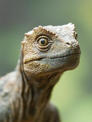 Fototapeta premium Sauropelta's extraordinary armor showcases its unique adaptations that enabled it to thrive in a challenging prehistoric environment.