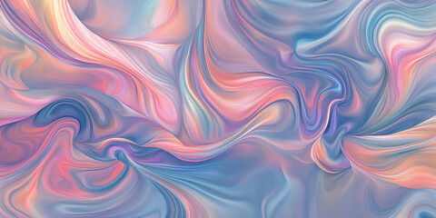 Fototapeta premium Abstract colorful pastel swirls background flowing in motion