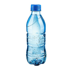 Naklejka premium Bottle of Mineral Water Isolated on Transparent Background