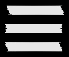 Torn Paper Pieces Vector 