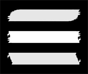 Torn Paper Pieces Vector 