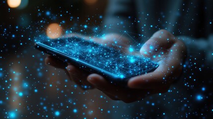 Digital Network on Smartphone