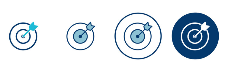 Target icon vector isolated on white background. Target vector icon. goal icon. marketing target. Aim