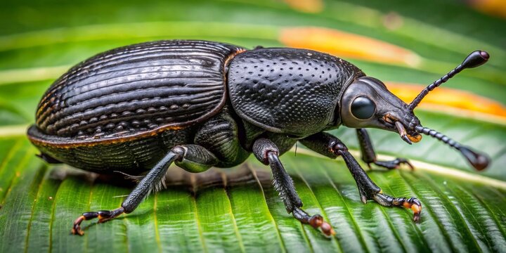 In the Amazon rainforest, a fascinating species yields an edible palm weevil larva, known as chontacuro, with a