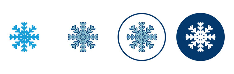 Snowflake icon vector isolated on white background. snow icon vector. Symbol of winter, frozen