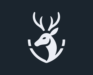 deer head vector illustration
