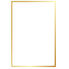 Golden frame Illustration 