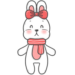 little christmas bunny