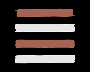 Obraz premium Torn Paper Pieces Vector