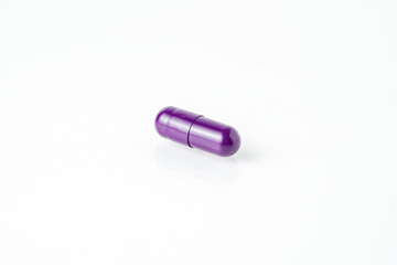 Medicinal capsule 3d, supplement isolated on with background