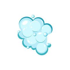 cleanse shampoo foam cartoon. wash rinse, scalp conditioner, suds moisture cleanse shampoo foam sign. isolated symbol vector illustration